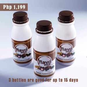 3 Bottles - Good for 15 days (for other packages, scroll down below)